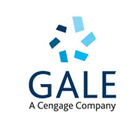 Image of Gale Logo with a six rotating petal formation with text containing "GALE, A Cengage Company" 